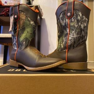 Brand new dbl barrel cowboy boots “buckshot”